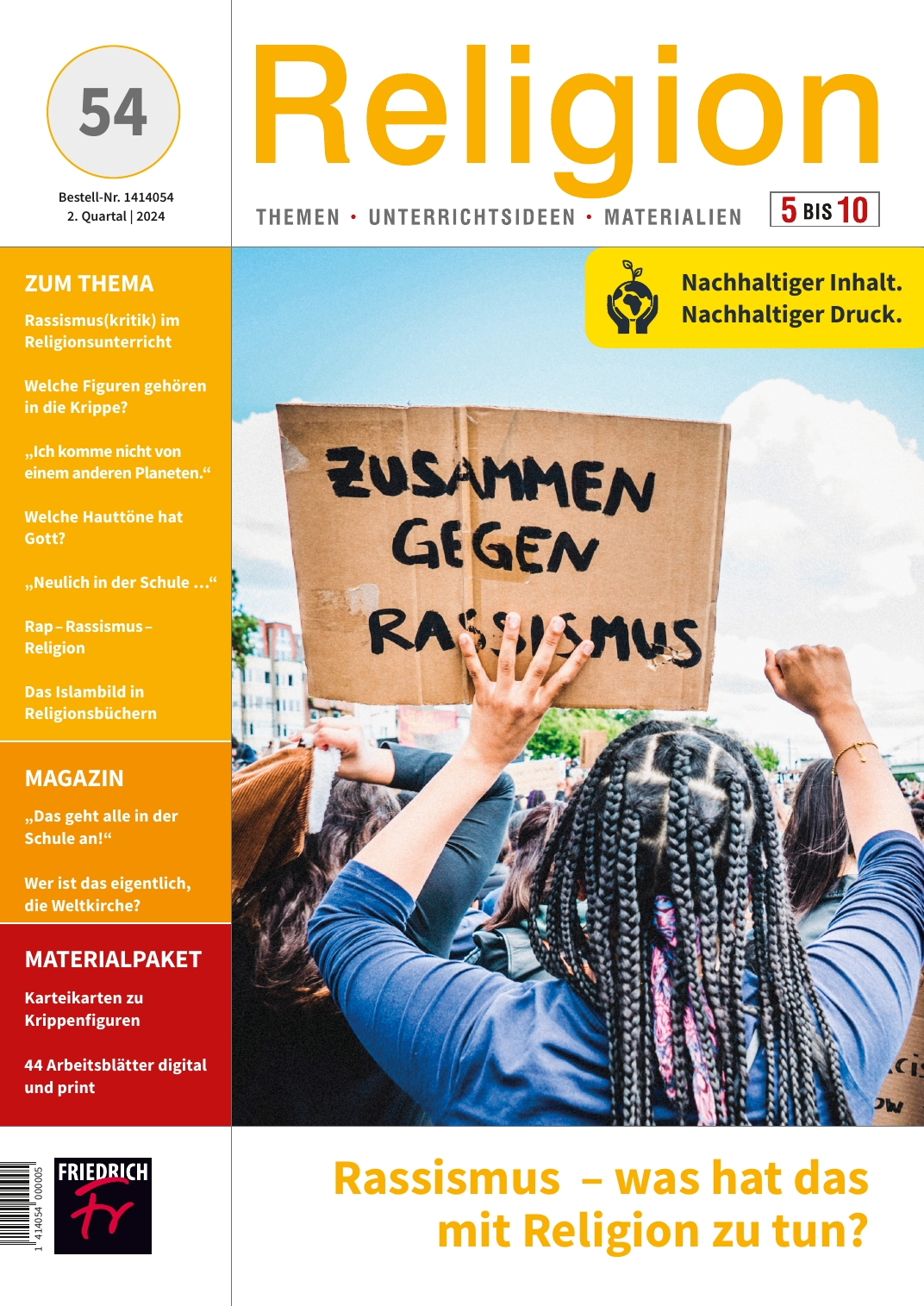 Zeitschrift Religion 5 bis 10